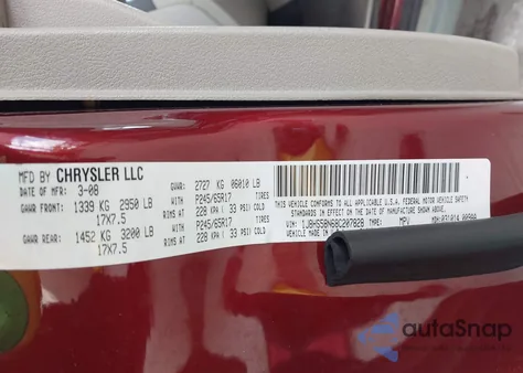 2008 Jeep Grand Cherokee Limited z USA, uszkodzony, nr VIN 1J8HS58N68C207828